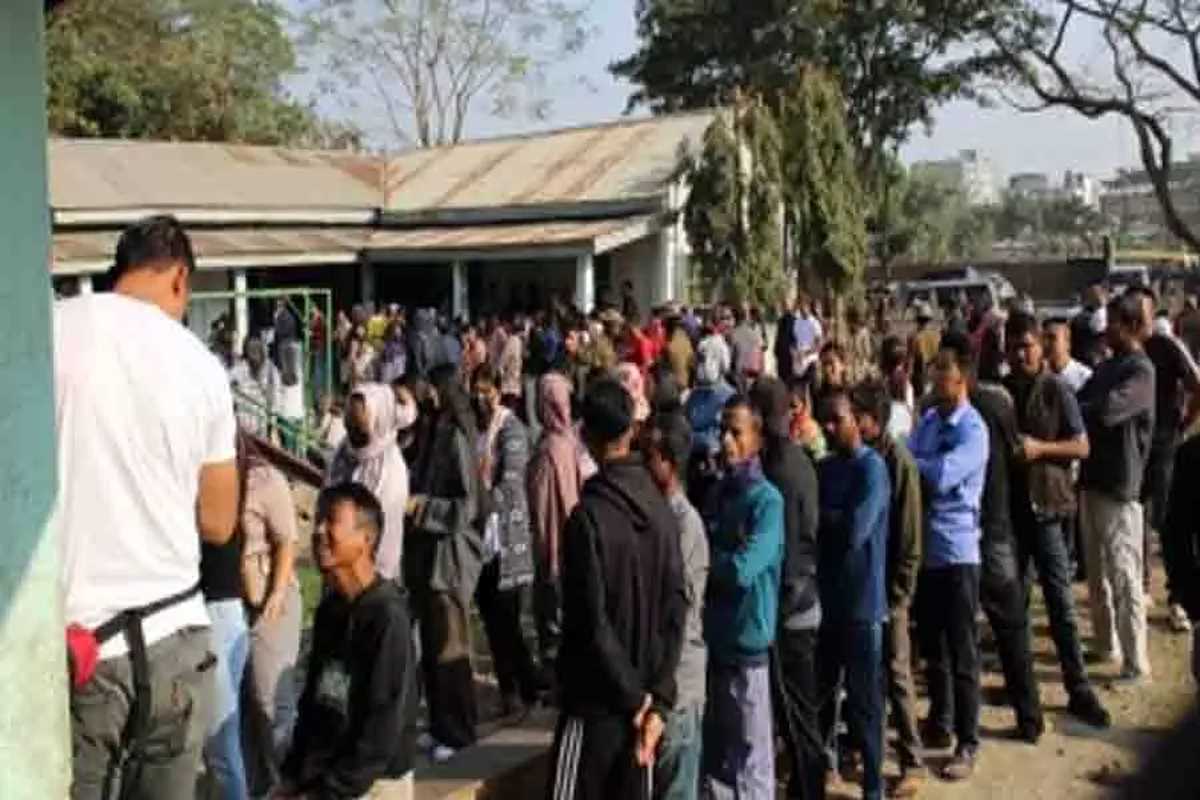 नागालैंड चुनाव : हिंसा की छिटपुट घटनाओं के बीच 82 फीसदी से अधिक मतदान दर्ज